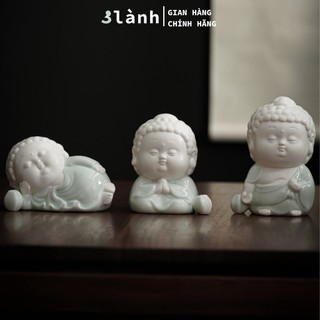 Đế Cắm Nhang Trầm Hương Tượng Phật 3 Lành Gốm Sứ Cao Cấp Dáng Đứng Nằm Thiền Tâm Linh Thờ Cúng