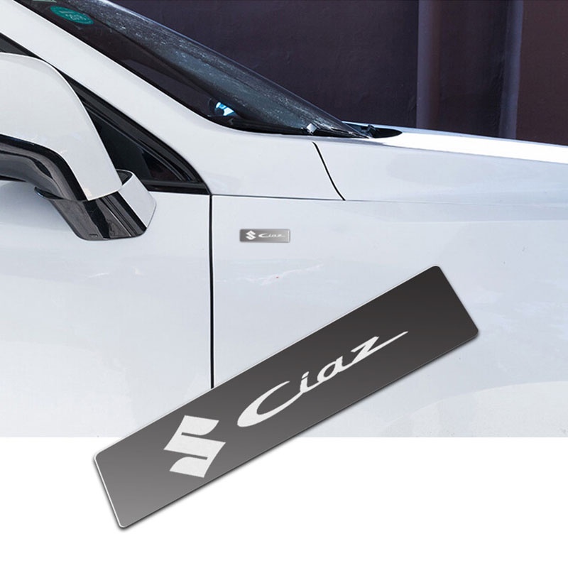 SUZUKI Set 4 Nhãn Dán Logo 3D Bằng Kim Loại Trang Trí Xe Hơi Thể Thao Swift Sport Xl7 Vitara Jimny Scross Sx4 Presso Ciaz Ertiga Celerio