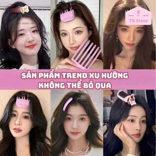 [Nhiều màu] Kẹp Phồng Chân Tóc Hàn Quốc (Mẫu Mới) - Lược Tạo Kiểu Mái Bay Bồng Bềnh Tự Nhiên