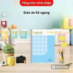 Sổ giáo án kẻ ngang và ô ly khổ A4 120 trang