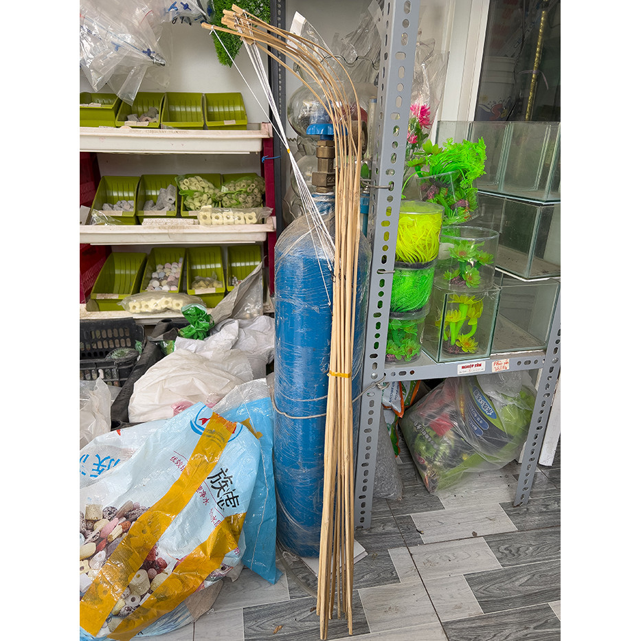 Combo 10 Cần Cắm Câu Cá Lóc, Cá Đồng, trê, ếch, lươn Dài 85cm