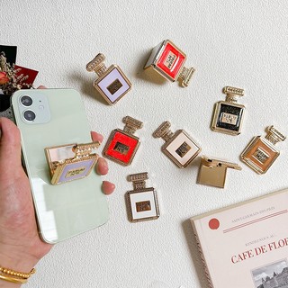 Giá Đỡ Điện Thoại Cầm Tay Màu Trơn Tích Hợp Gương Ngọc Trai