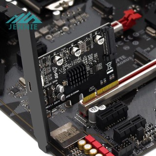 Card Mở Rộng pcie usb 3.2 20gbps 3.2 usb 3.2 gen 2 type c Sang pci-E x4 / x8 / x16 Cho windows [jennie1.vn]