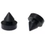 NOTE1 12 Bộ giảm thanh cao su Giảm xóc, Bộ giảm thanh cửa hạng nặng màu đen, Silicon 13mm / 1 / 2 ", Cửa cao su chặn cửa cao su