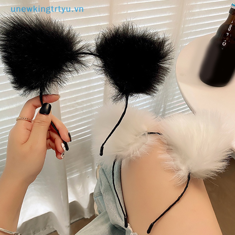 Unewtyu Tai Gợi Cảm Cho Nữ Bé Gái Ren Nơ Vòng Cổ Sang Trọng Băng Đô Quấn Tóc Cosplay Hóa Trang Đảng Trang Phục Phụ Kiện Tóc VN