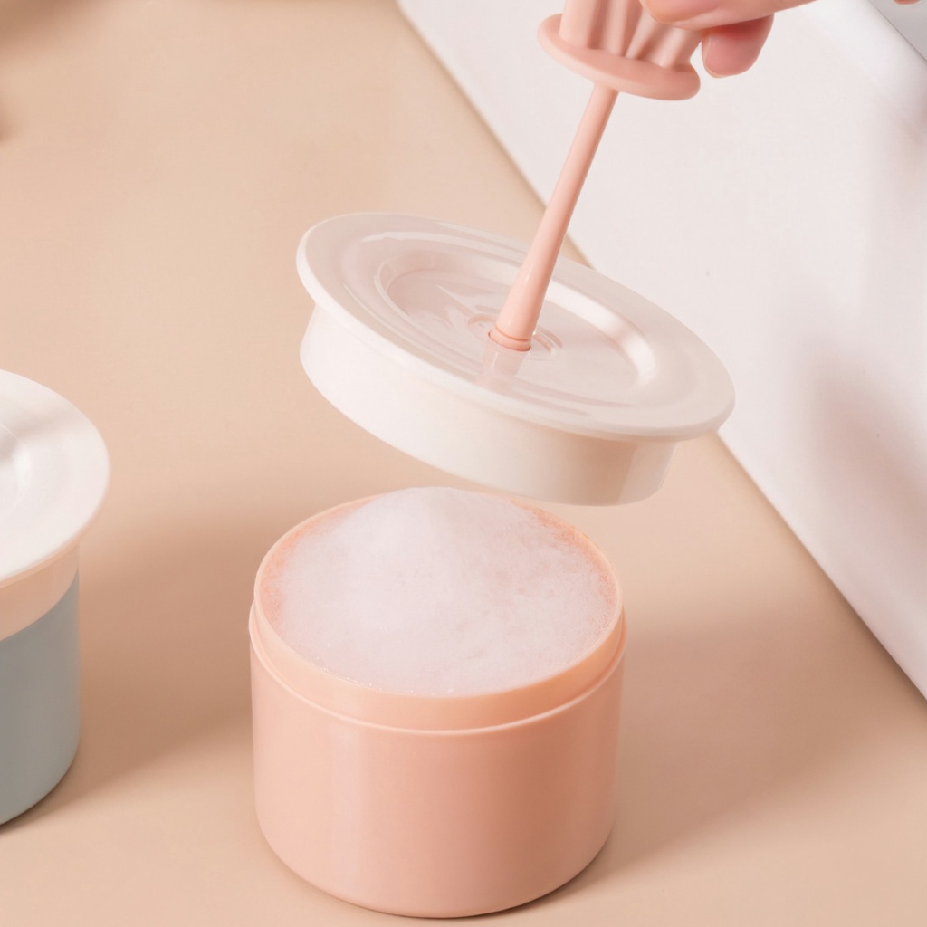 Cốc Tạo Bọt Rửa Mặt Thông Minh Cao Cấp - Cốc Tạo Bọt Bảo Bubble Maker Vệ Da Mặt