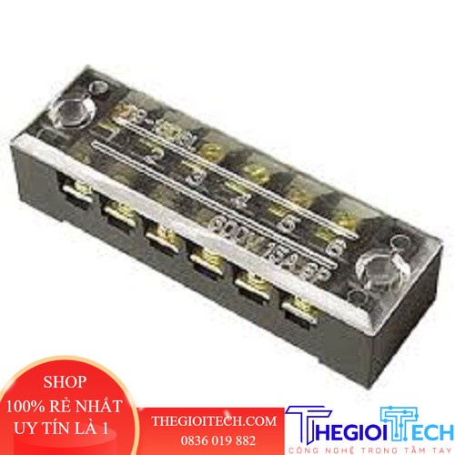 Cầu đấu điện domino TB1506 15A 6 cực Cầu đấu 15A 6P | Shopee Việt Nam