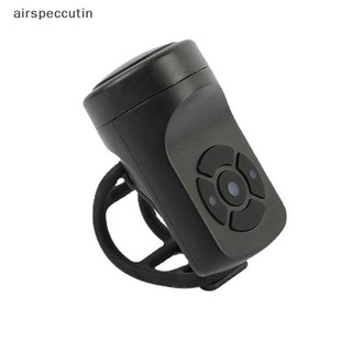 Airpeccutin Sừng Điện Đen ABS USB Sạc Đi Xe Đạp Loa Vòng Phụ Kiện Xe Đạp Tay Cầm Lớn Vòng Báo Động EN
