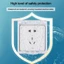 Hộp chống nước ổ cắm NOTE1, Vỏ bảo vệ công tắc tự dính bằng nhựa, Nguồn cung cấp ổ cắm điện 86 loại Hộp chống văng treo tường Phòng tắm