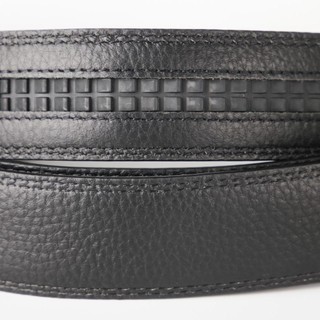 Thắt lưng da bò nam cao cấp vân hạt - Dây nịt nam mặt khoá tự động Fttleather - Mã DF230402