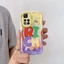 Ốp lưng Redmi Note 11 pro 5G (Trung Quốc) Ốp điện thoại viền kem dễ thương Vỏ điện thoại TPU mềm DKNY