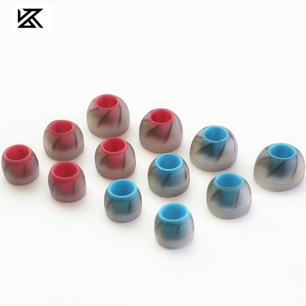 Kz Set 3 Cặp (6 Cặp) Bọc Tai Nghe Nhét Tai Bằng silicon Đặc Biệt Cho kz edx edc