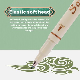 3 Cái / bộ Đầu Mềm Nhiều Màu Sắc Thư Pháp Bút Bàn Chải Nước Sắc Tố Mực Vẽ Tranh Graffiti Nghệ Thuật Bút Trường Văn Phòng Phẩm Tiếp Liệu