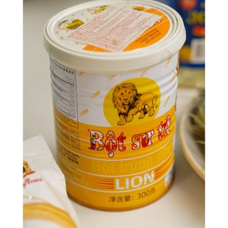 Bột Sử Tử Lion, Bột Trứng Sữa Hàng Nhập Khẩu Chính Hãng 100g/300g Làm Các Loại Bánh Ngọt, Chiên Tẩm Các Món Rán, Nướng