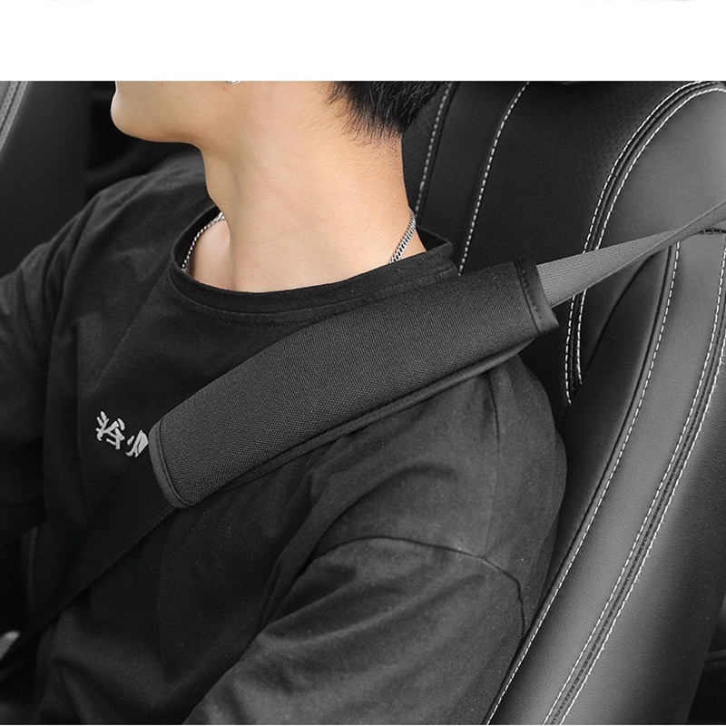 Bộ 2 Vỏ Bọc Dây Đai An Toàn Xe Hơi Mềm Mại Và Thoải Mái