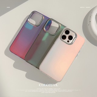 Ốp Điện Thoại Mềm Màu laser Cho iphone 15 15pro max 13 mini 14 14pro 14max 12 11 pro max ix xr se2 plus