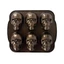 Cc 6 Khoang Halloween Đầu Lâu Fondant Khuôn Socola Bánh Toppers Dụng Cụ Làm Bánh Trang Trí Khuôn Silicon Dễ Dàng Vệ Sinh