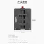Amaoe OFix-B Fixture Điện Thoại Đa Năng Mainboard Kẹp Vỏ Phía Sau Sửa Chữa Cố Định Keo Làm Sạch Đa Năng Platrom