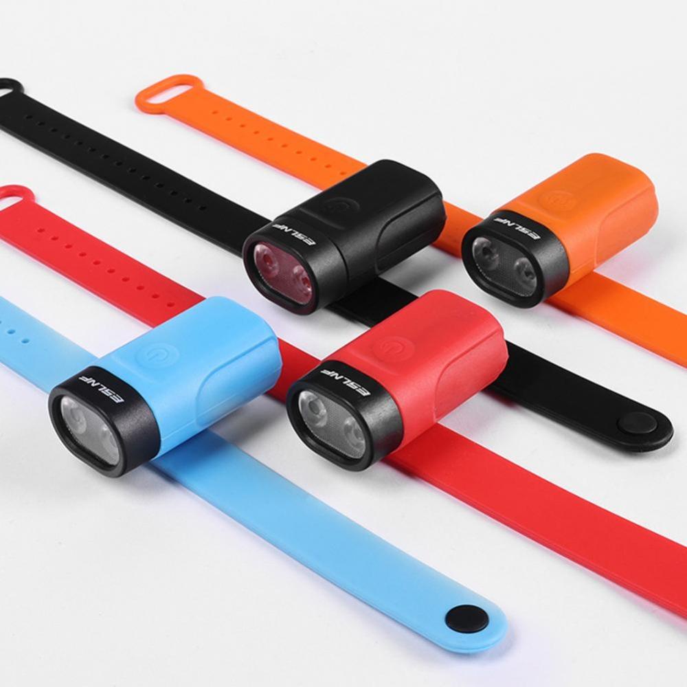 Đèn cổ tay và mắt cá chân CQCJ - Chống nước, Điều chỉnh sáng, Sạc USB - Phù hợp cho Người Đi Xe Đạp