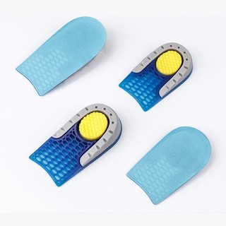 Heighting Miếng Lót Giày Tăng Chiều Cao Bằng Silicon gel Mềm Hình Tổ Ong Vô Hình Thoải Mái Cho Nam Và Nữ