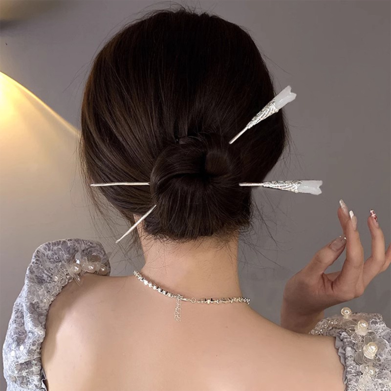 Kẹp tóc cao cấp Retro Thời trang nữ Kẹp tóc cao cấp đơn giản