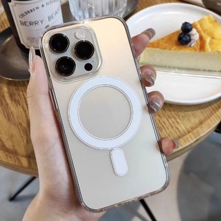 Ultra Ốp Điện Thoại Mềm Trong Suốt Có Vòng Nam Châm Cho iphone15 pro max 14 13 12 pro max 11 pro max xs xr 8 plus se 20