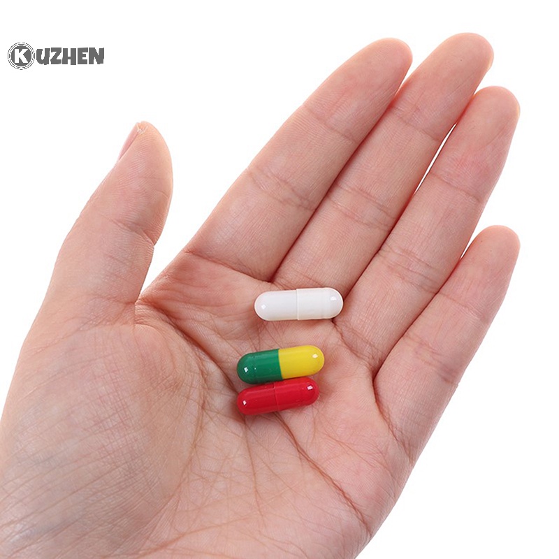 Set 1000 Viên Nang Rỗng Trong Suốt Đựng Thuốc Tiện Dụng