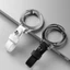 Móc khóa da YRBWD, Khóa thắt lưng hợp kim kẽm Carabiner, Dụng cụ ngoài trời di động tiện lợi Nhẫn chìa khóa nhỏ