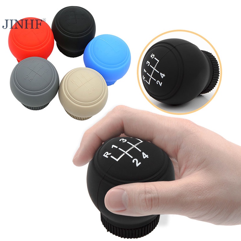 Jinhf Vỏ Bọc Cần Số Xe Hơi Bằng Silicon Chống Bụi Chống Trượt Phổ Biến