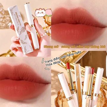 Son Lì Không Trôi, Son Môi Nữ , Chất Son Lì Nhung Siêu Mềm Mịn Lâu Trôi, Lên Màu Cực Chuẩn Với Bộ Sưu Tập-INGRI