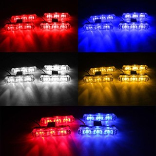 Đèn cảnh báo FANIELLAPOWELL, đèn cảnh sát xe cứu hộ 12 LED, đèn khẩn cấp có dây cho lính cứu hỏa