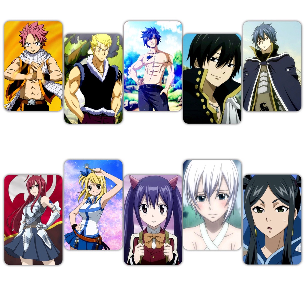 Photocard Photo Foto Fairy Tail - Koleksi Penggemar - Idola | Shopee ...