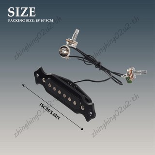Pre-Wired 6 Dây Đơn Cuộn Dây Có Âm Lượng & Âm Thanh Nồi Cho Hộp Điện Guitar Hộp Điện Đàn Guitar