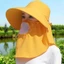 Khăn choàng EBINLANDS, Khăn choàng chống nắng và che nắng, Bảo vệ tia cực tím thời trang Bảo vệ cổ Mũ câu cá thoáng khí mùa thu