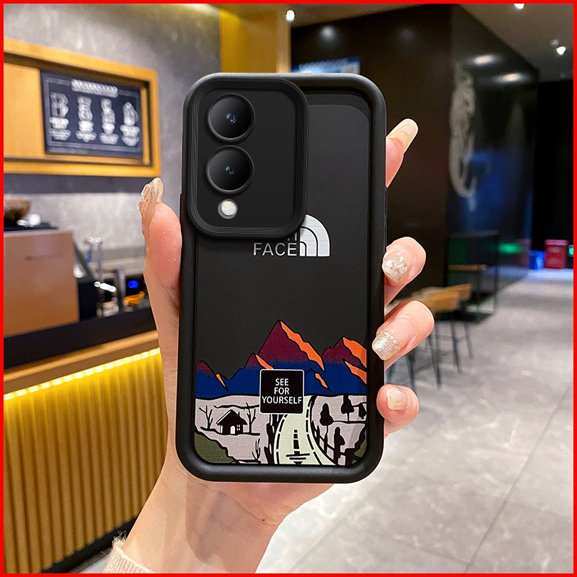 ốp lưng Vivo Y17s 4G Ốp Điện Thoại tpu Màu Đen Cá Tính Cho Vivo Y17S 4G TY