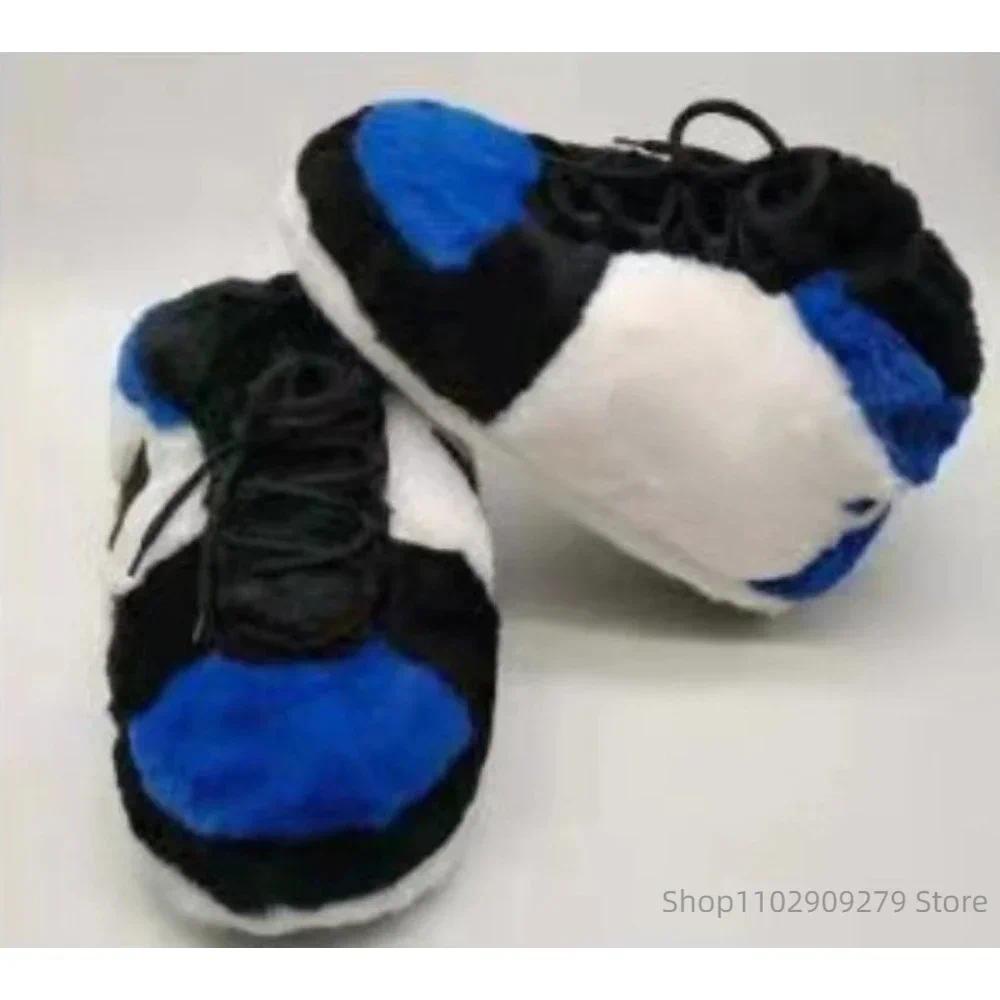 Dép Bông Đi Trong Nhà Giữ Ấm Mùa Đông Kiểu Dáng Hoạt Hình Dễ Thương Có Size 36-44 Cho Nam Và Nữ