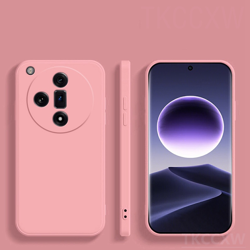Ốp Điện Thoại Silicon Dẻo Chính Hãng Chống Sốc Dành Cho OPPO Find X7 Ultra X6 Pro