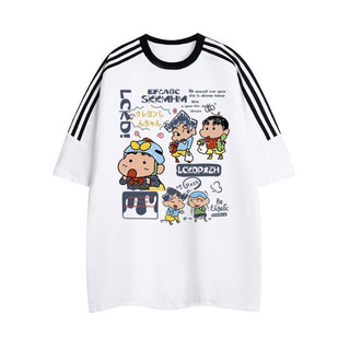 HIIXIIVI Áo Thun Unisex Cotton Tay Ngắn Cổ Tròn In Độc Đáo Cặp Đôi Tee