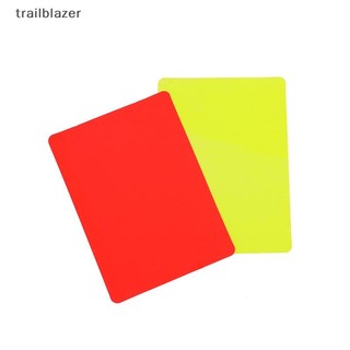 Trailblazer Bóng đá Thẻ đỏ và vàng Ghi lại trò chơi Trọng tài Công cụ cho trận đấu bóng đá Mới