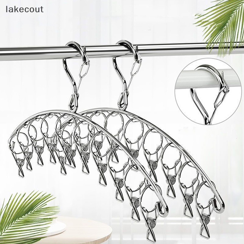 Set 6-20 Kẹp Inox Phơi Quần Áo Chống Gió Tiện Dụng