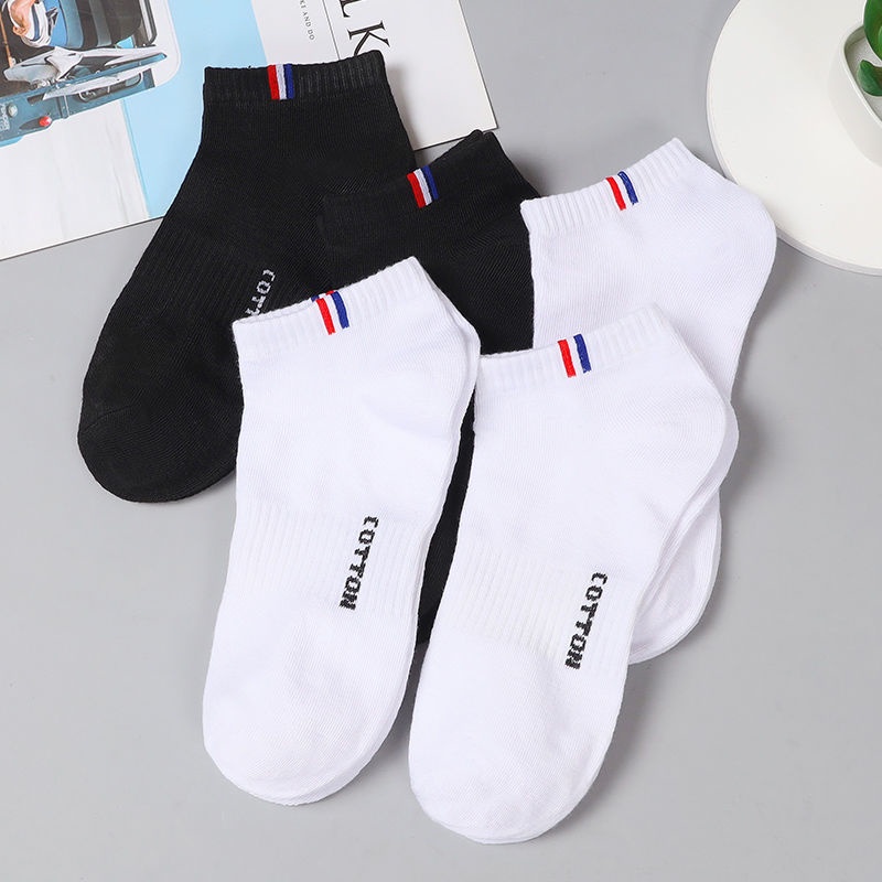 Vớ Cổ Thấp Thoáng Khí Thấm Hút Mồ Hôi Thời Trang Mùa Hè Cho Nam