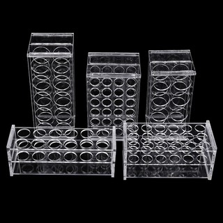 Giá Đỡ Ống Nghiệm 8 10 12 18 24 40 48 96 Lỗ Bằng Nhựa Trong Suốt