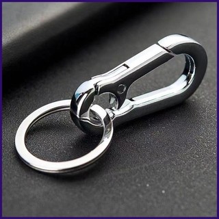 Móc Chìa Khóa Bằng Kim Loại Nhỏ Nhắn Thiết Kế Đơn Giản Tiện Dụng Cho Xe Hơi