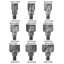 YYlingx Cnc Đáy Làm Sạch Router Bit, Vít Ren Thép Vonfram Khóa Cửa Gỗ Cắt Khe, Chuyên Nghiệp 16-30mm 10mm Shank Dụng Cụ Cắt Phay Chế Biến Gỗ