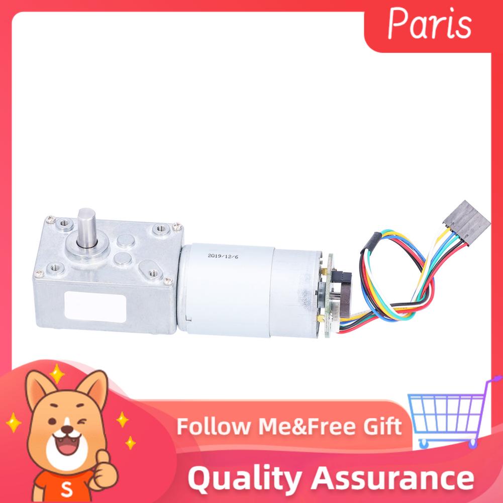 Superparis Worm Gear Self Locking Speed Reduction With Encoder Shopee