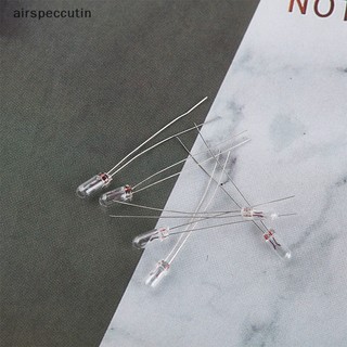 Airspecutin 10 chiếc 3 / 4 / 5mm 3 / 6 / 12 / 24V Bóng đèn Edison Sợi đốt gạo EN