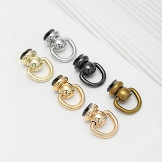 Đầu Khóa Kim Loại Nhỏ Không Móc Gắn Túi Xách Dạng Xoay diy