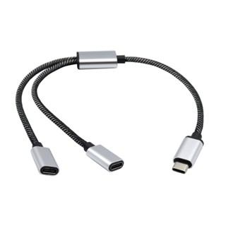 EZ Compact USB C Male to Double USB C Female Splitter Cable Tốc độ dữ liệu 480Mbps