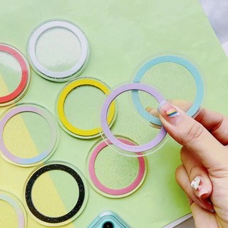 Giá Đỡ Điện Thoại Từ Tính Màu Trơn Trong Suốt Tiện Dụng