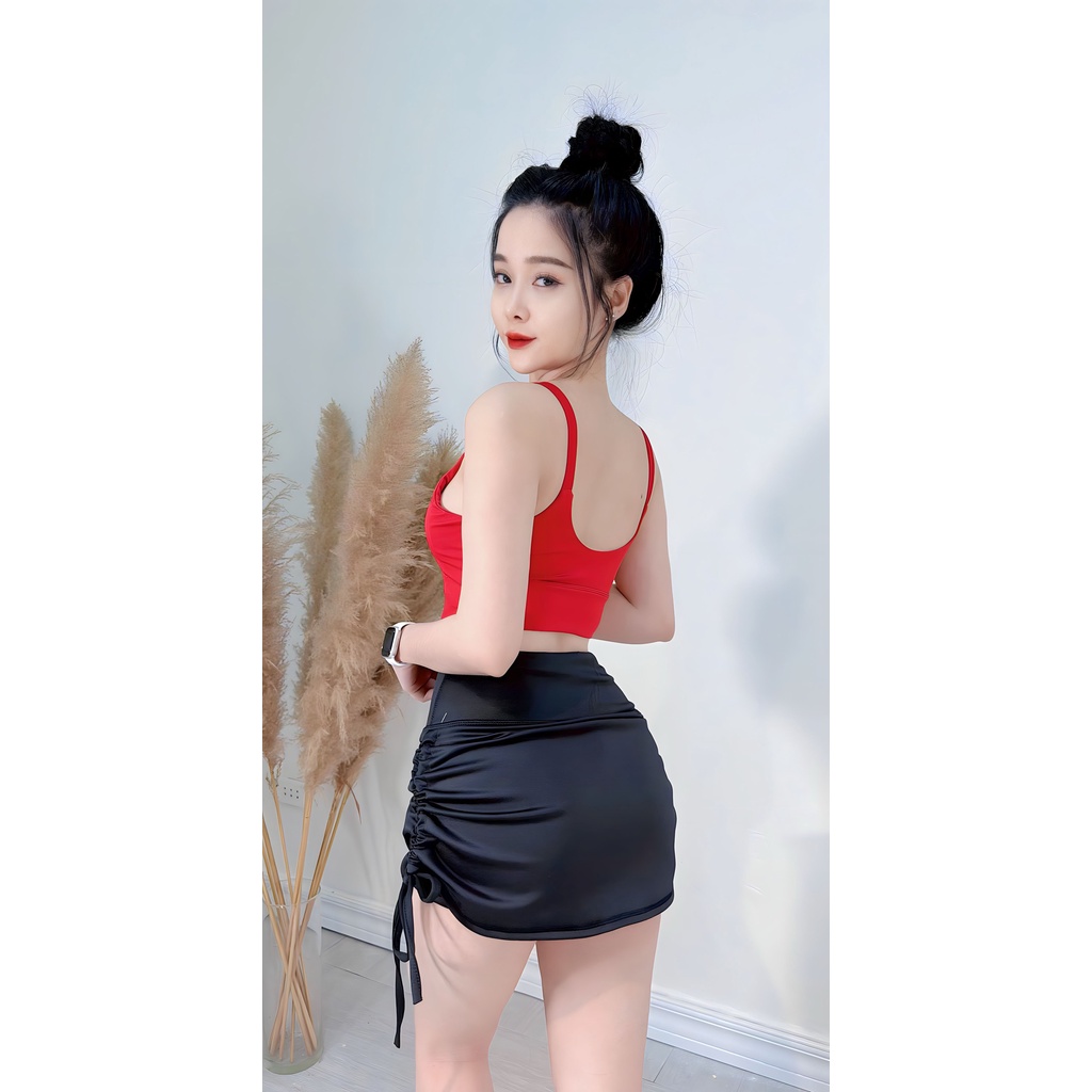 Áo bra chiết eo siêu tôn dáng, siêu đẹp thích hợp tập gym, yoga, erobic, zumba